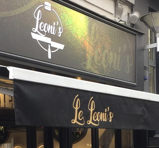 La devanture du Leoni's