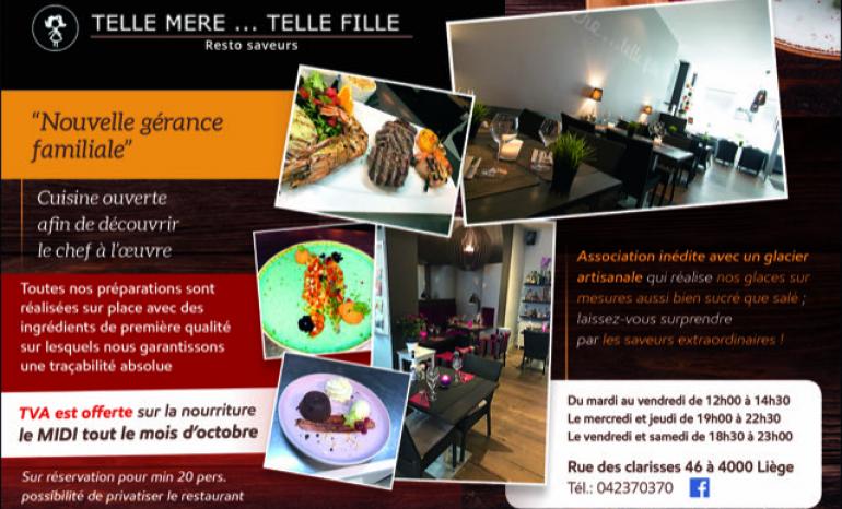 Telle Mère...telle Fille, restaurant à Liège