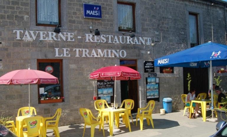 Le Tramino, restaurant à Hamois