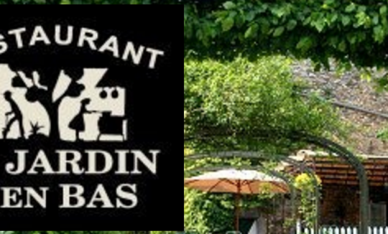 Le Jardin d'En Bas, restaurant à Annevoie-Rouillon (Anhée)