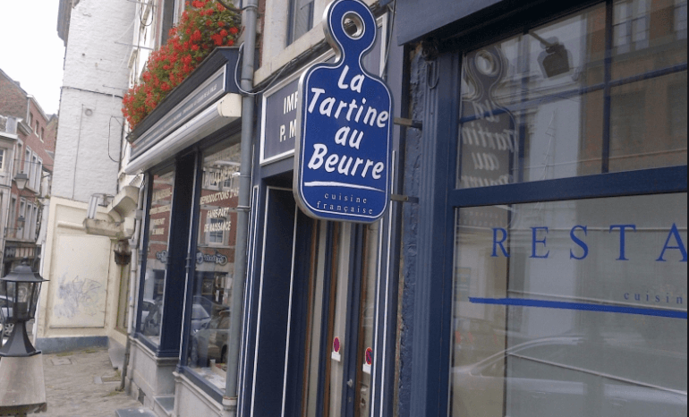 La Tartine Au Beurre, restaurant à Huy