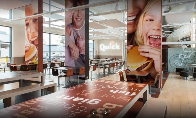 Quick, restaurant à Belgrade (Namur)