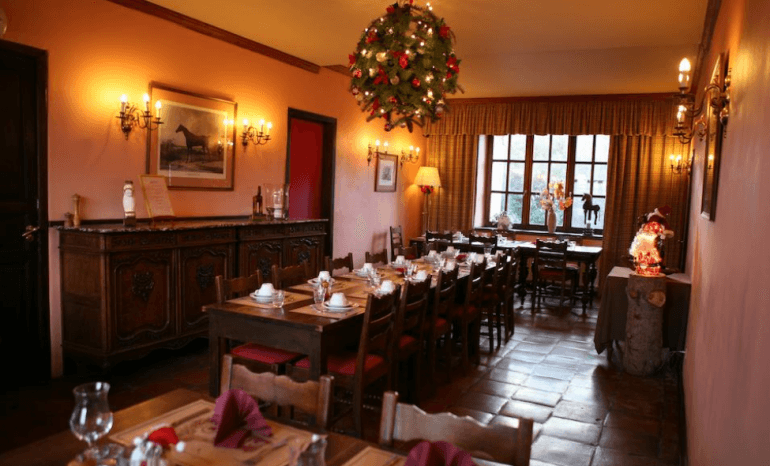 Hostellerie d'Herock : Restaurant, brasserie à Houyet