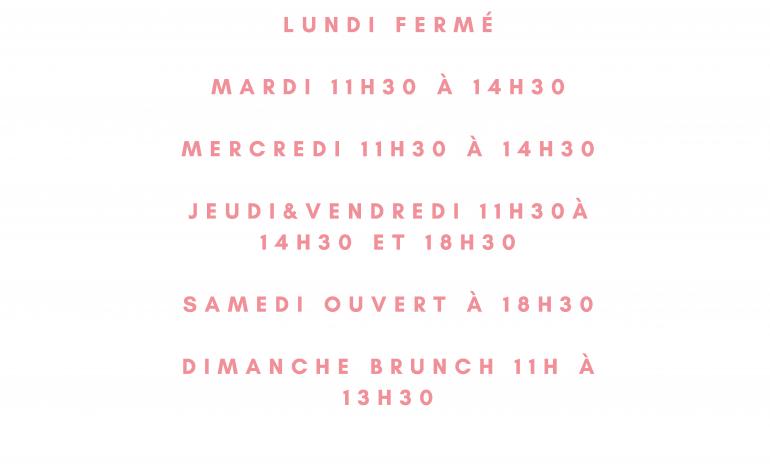 Carte Les Filles de L'Atelier Gourmand