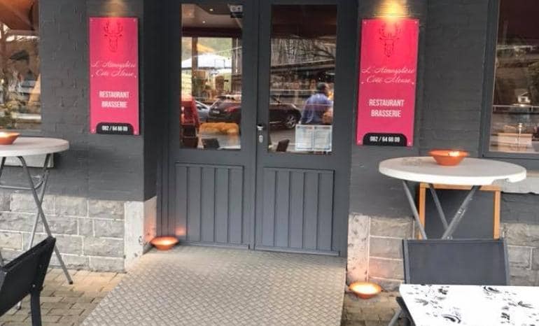 L'Atmosphère côté Meuse, brasserie à Anseremme (Dinant)