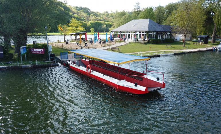 L'île d'Yvoir, brasserie à Yvoir