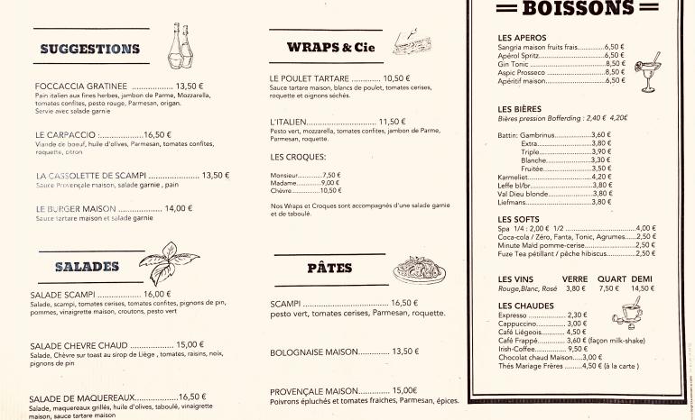 Ma Maison d'être, brasserie à Spa