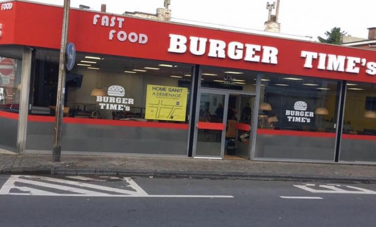Burger-Time's, snack à Liège