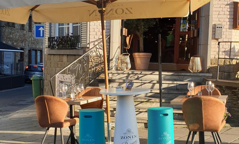 La Grande Bleue, restaurant à Houffalize