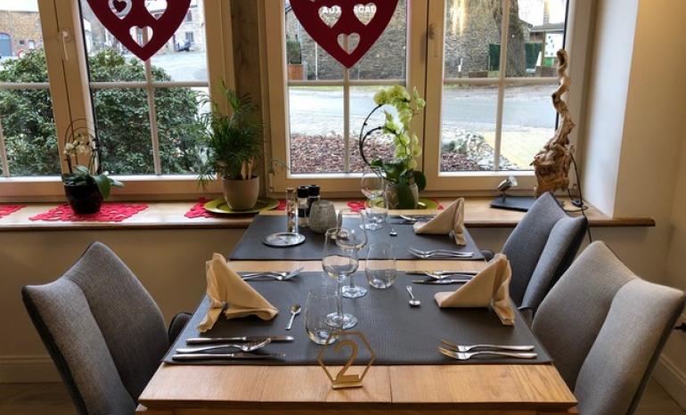 Au Bonheur à 4 Mains, restaurant à Vencimont (Gedinne)