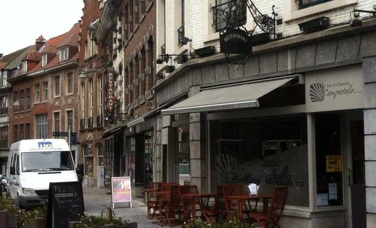 Sur Le Chemin De Compostelle, restaurant à Tournai