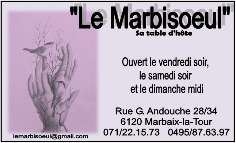 Le Marbisoeul, table d'hôtes à Ham-sur-Heure-Nalinnes