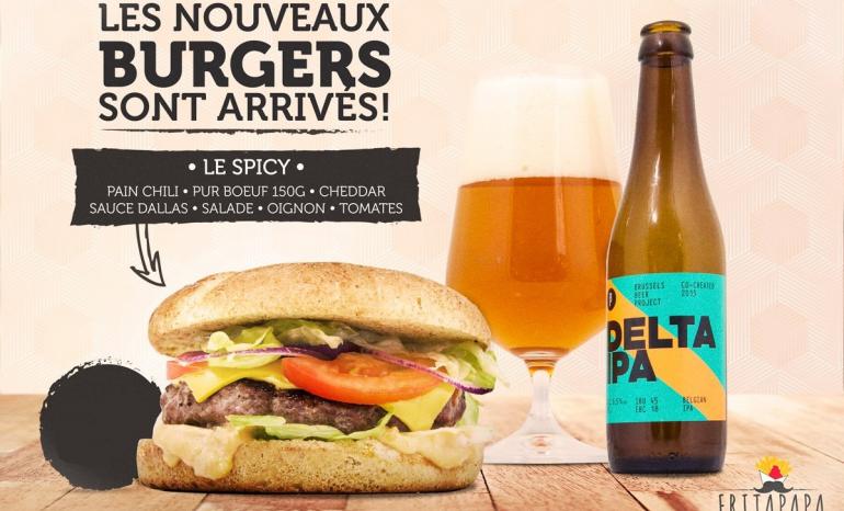 Fritapapa, friterie à Marcinelle (Charleroi)