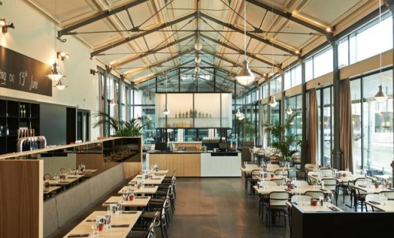 oude vismijn, brasserie Bord-Eau : parterre, restaurant à Gand