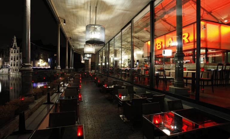 oude vismijn, brasserie Bord-Eau : parterre, restaurant à Gand