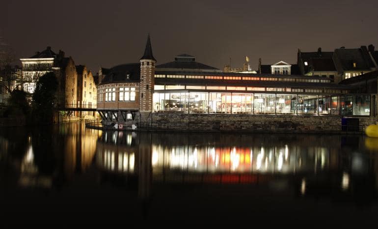 oude vismijn, brasserie Bord-Eau : parterre, restaurant à Gand