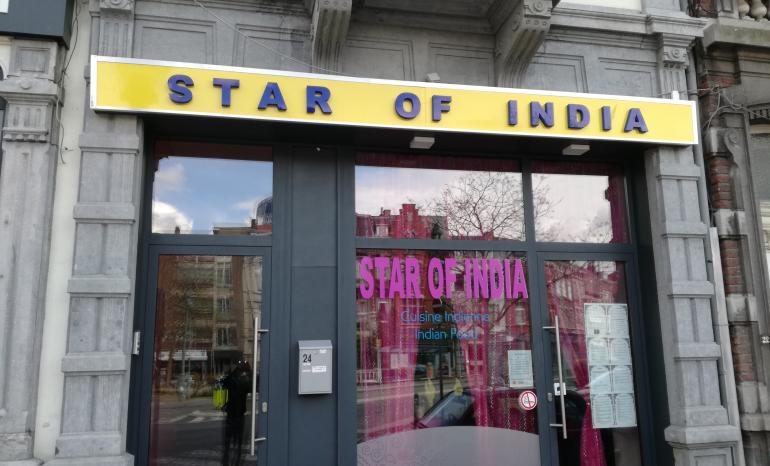 Star Of India, restaurant à Liège