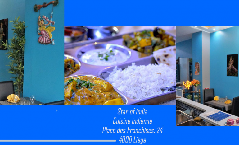 Star Of India, restaurant à Liège