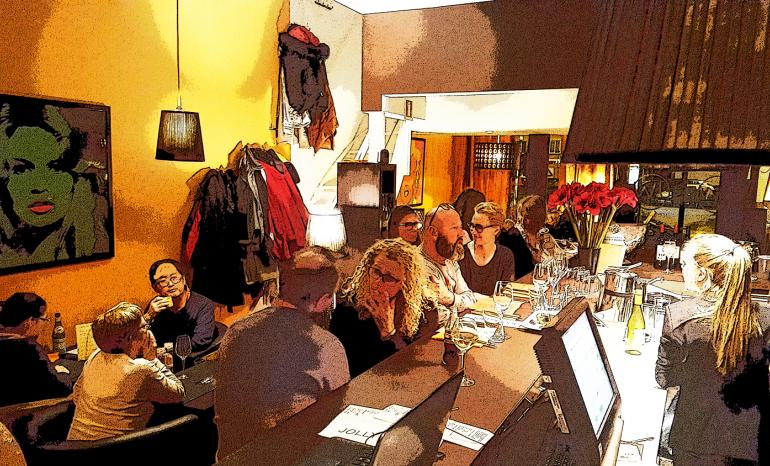 Jollywood, restaurant à Waterloo