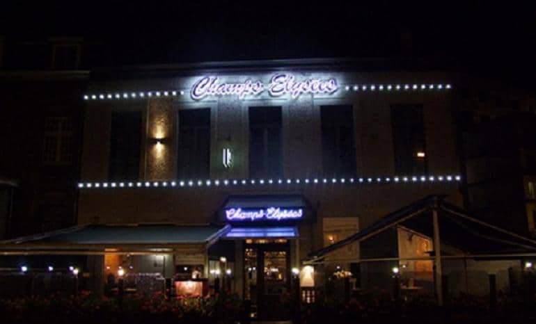 Les Champs Elysees, brasserie à Namur