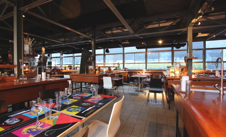 Le Labo 4, restaurant à Liège