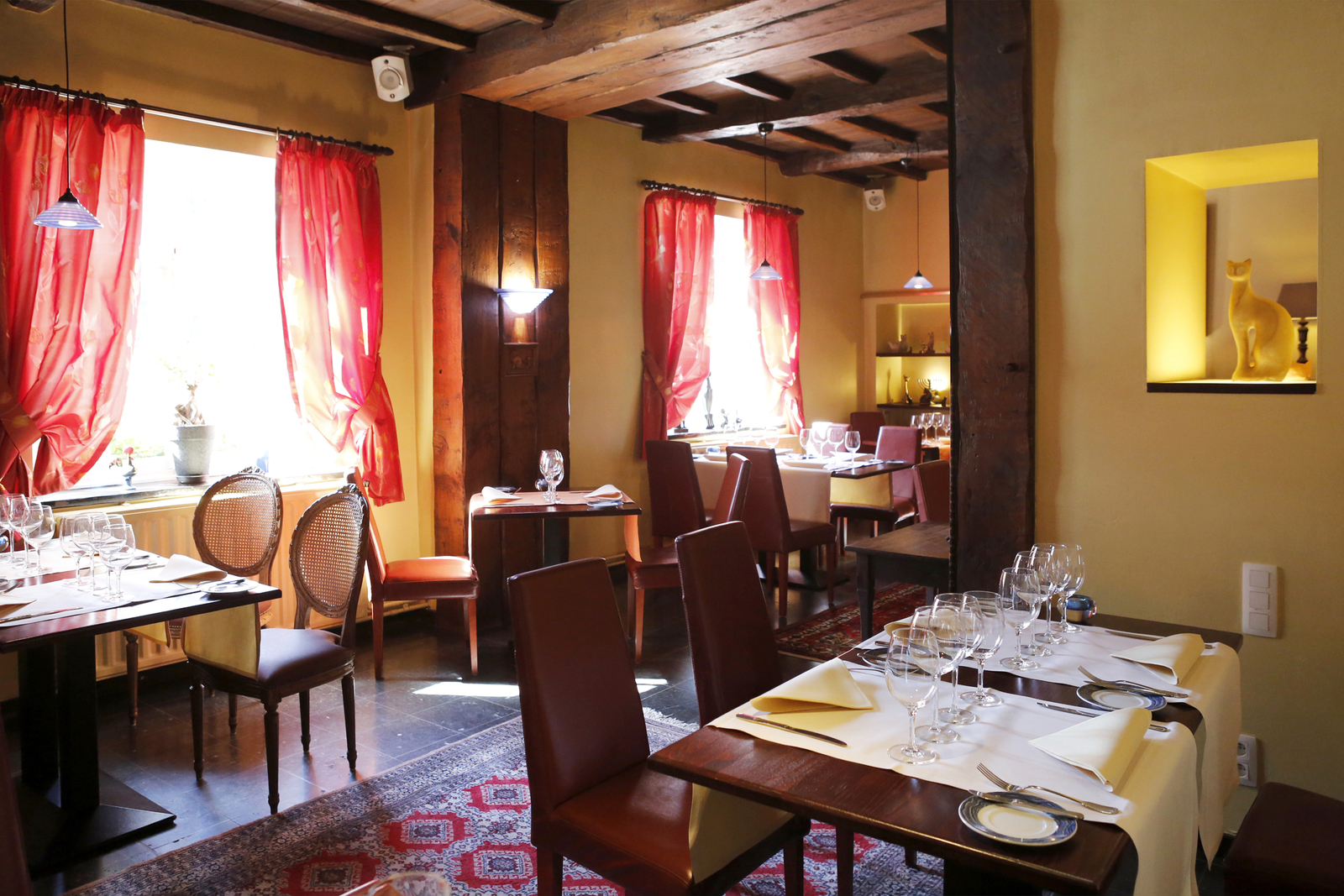 Les Chats Qui Rient, restaurant à Huy Trouve Ton Resto